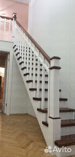 Лестницы деревянные под ключ