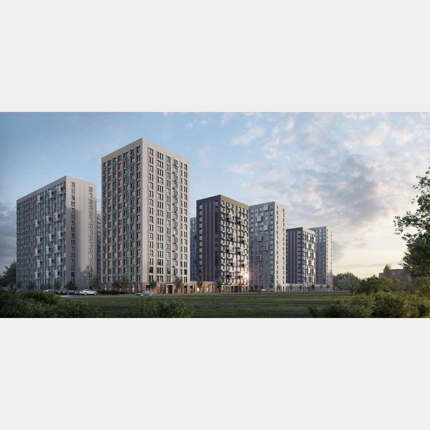 1-к. квартира, 34,2 м², 8/17 эт.