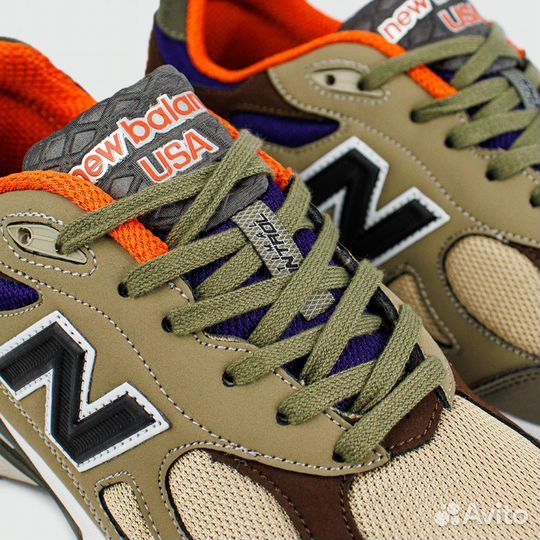 Кроссовки New Balance 990 v3 Brown Green