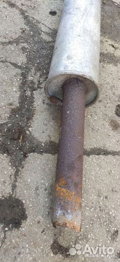 Средняя часть глушителя Пежо 406 1.6 дорест