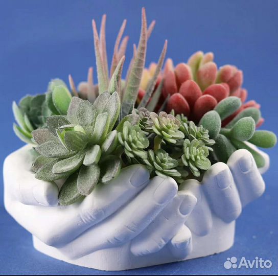 Кашпо из гипса универсальное