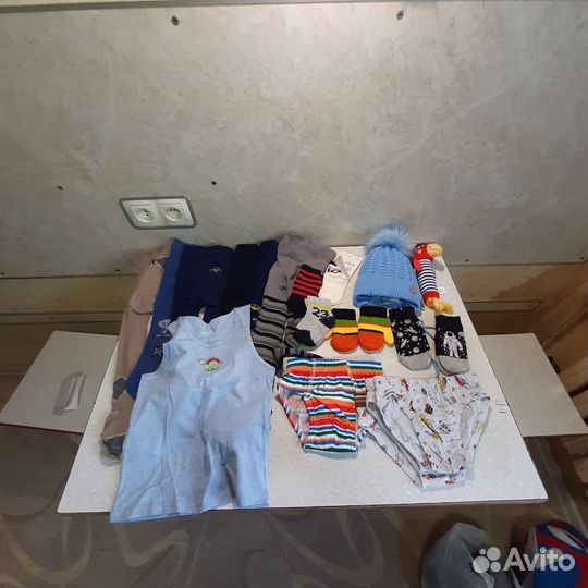 Варежки новые детские 1 - 2 года