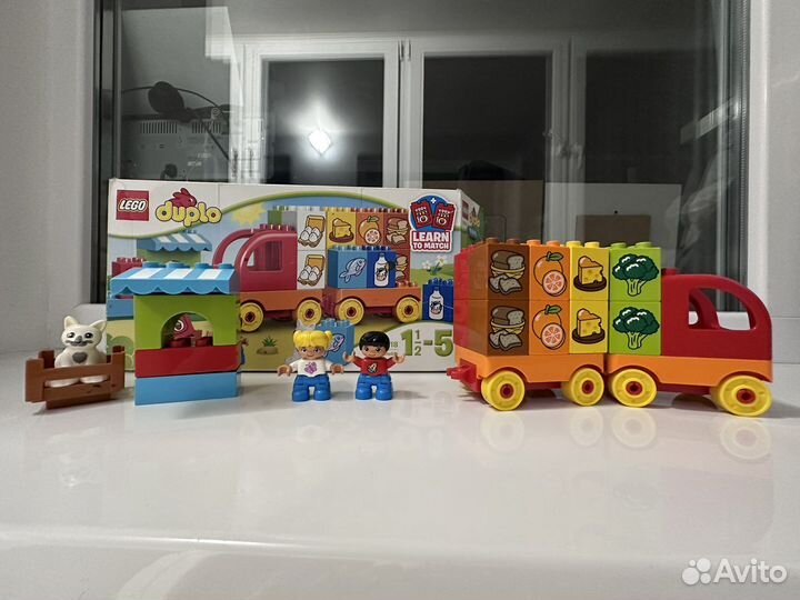 Lego duplo Мой первый грузовик с продуктами 10818