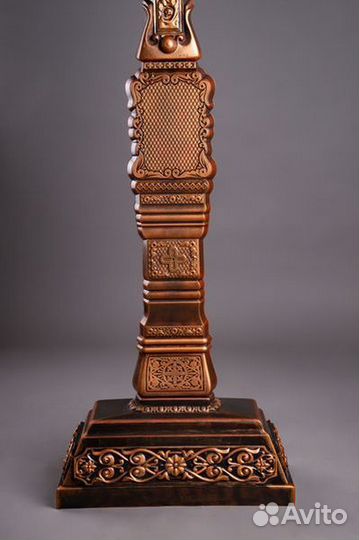 Крест надгробный литой