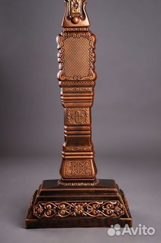 Крест надгробный литой