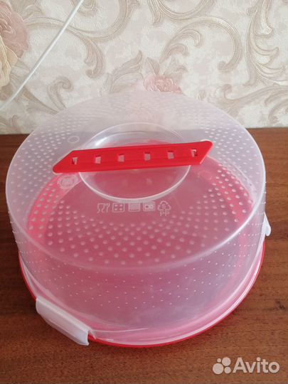 Тортовница с крышкой