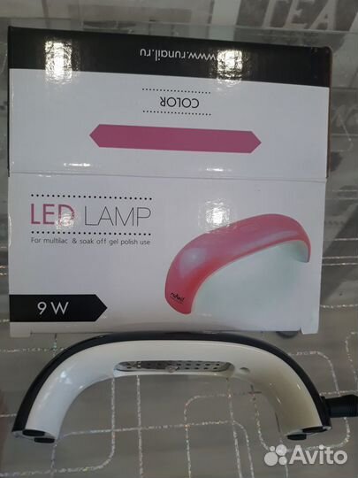 Уф LED лампа для ногтей новая