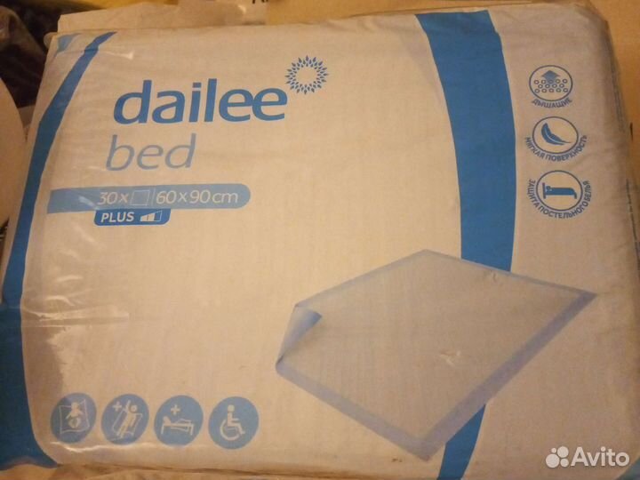 Пеленки одноразовые 60х90