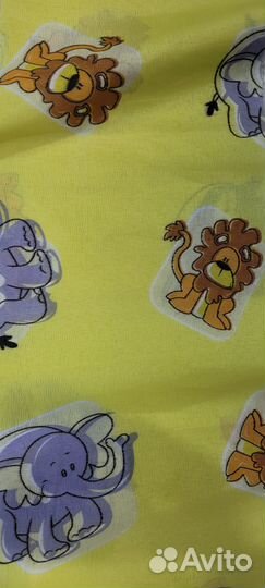 Поликоттон (бязь не стеганная) с детским рисунком