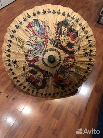 Зонт бамбуковый