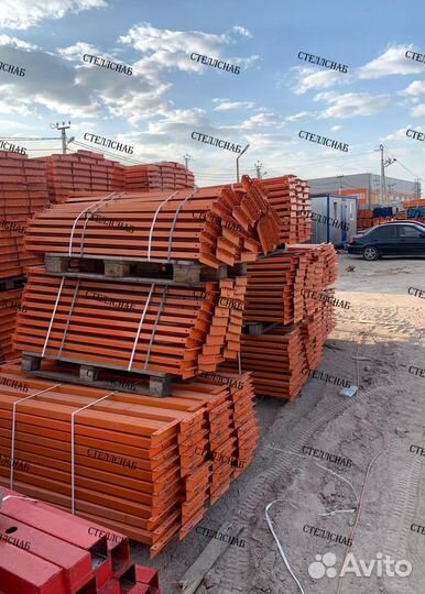 Складские стеллажи паллетные Логоплан б/у лот 1606