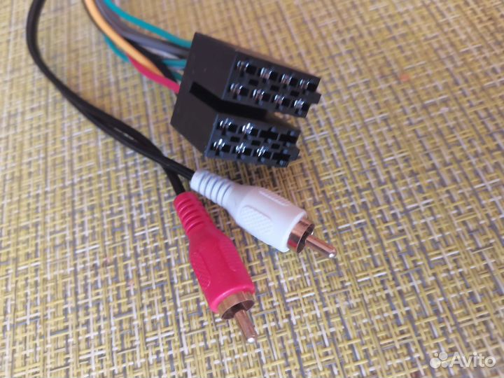 Шина подключения к 2 дин магнитоле Skoda rapid