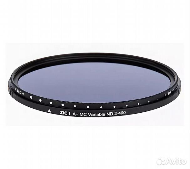 Нейтрально серый фильтр JJC NDV (ND2-ND400) 77mm