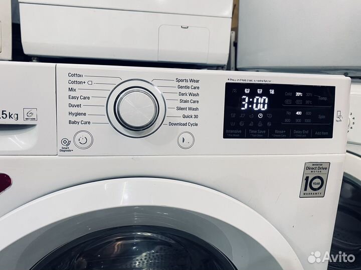 Стиральная машина LG Direct Drive 6.5 кг