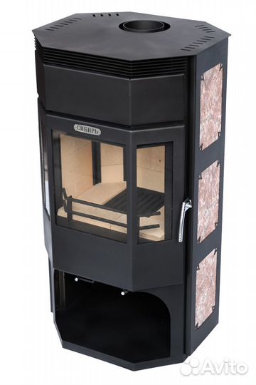 Печи воздухогрейные Сибирь, камины