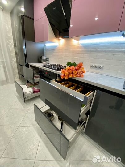 Кухня под потолок из мдф на заказ