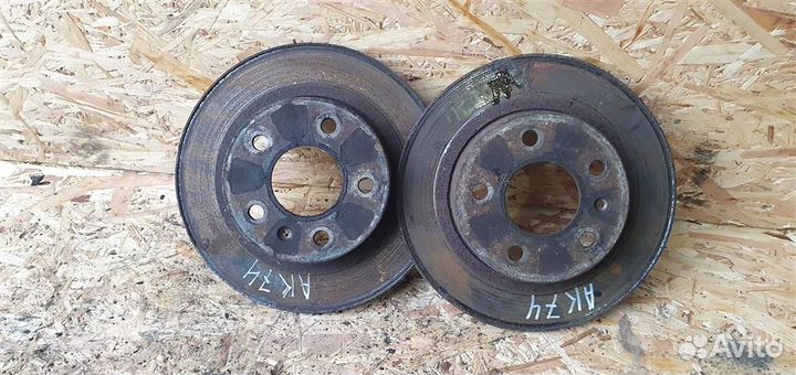 Диск тормозной задний Opel Astra H 2004-2014