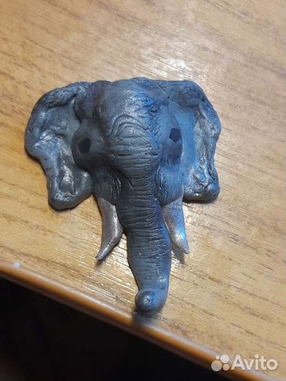Слон ручной работы. Магнит