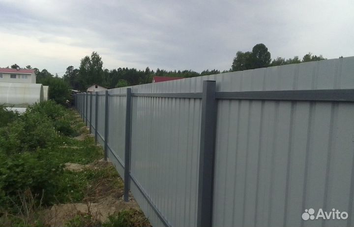 Монтаж заборов