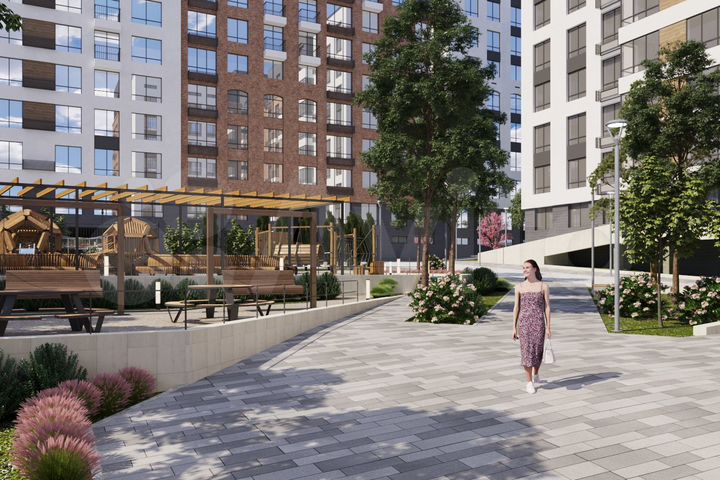 1-к. квартира, 45 м², 12/12 эт.