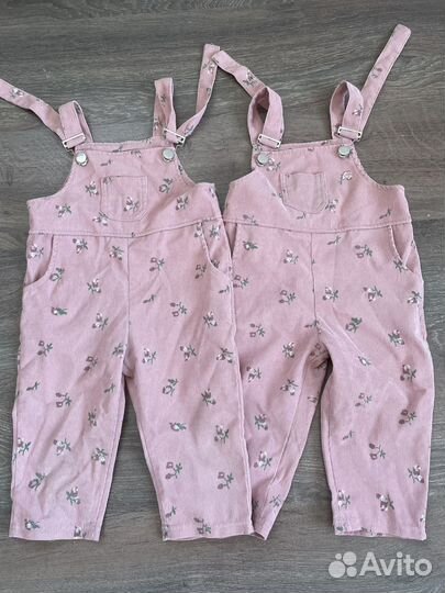 Пакет вещей на двойню 86 92