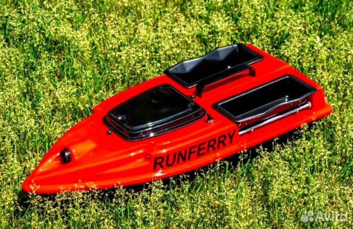 Прикормочный карповый кораблик Ранферри Speed V3