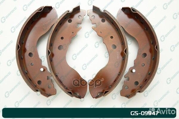 GS-09947 колодки барабанные G-Brake / 9947 / G