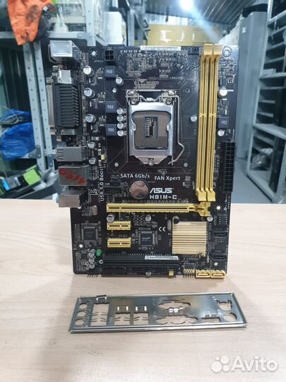 Материнская плата asus H81M-C LGA 1150