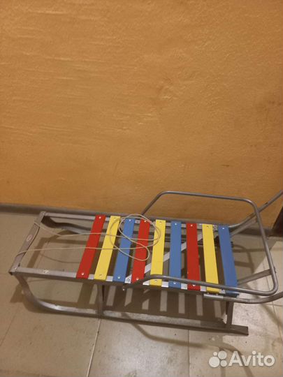 Детские зимние санки