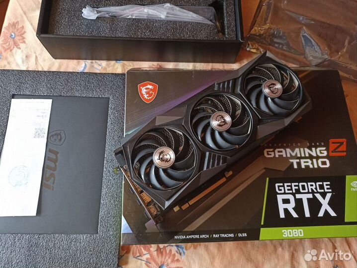 GeForce RTX 3080 gaming Z trio 10G