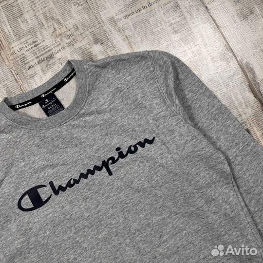 Мужской свитшот Champion с большим логотипом, ориг