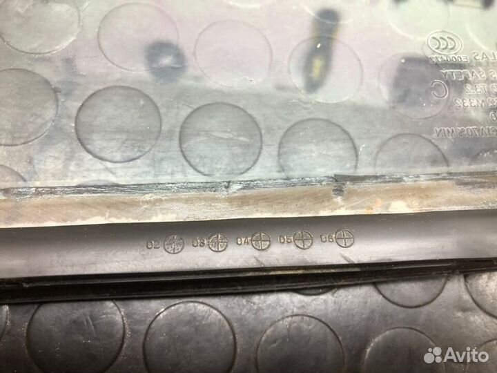 Стекло заднее правое глухое Hyundai Getz