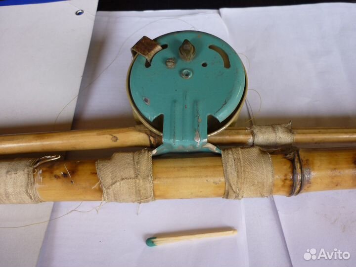 Катушка проводочная + удочка и т.д