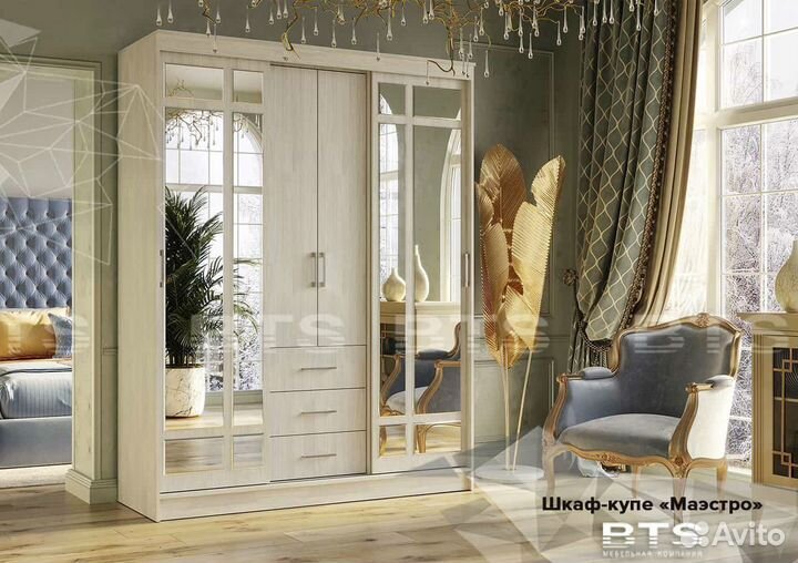 Шкаф-купе Маэстро 170х220х59