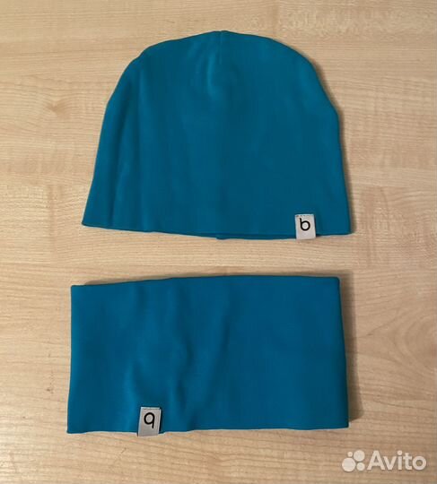Комплект шапка и снуд для мальчика