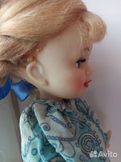 Кукла СССР Мотовилова Ленигрушка паричковая