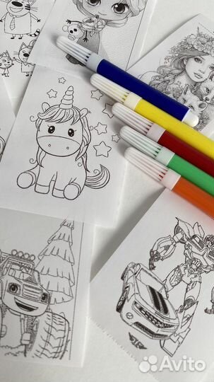 Портативный мини термопринтер