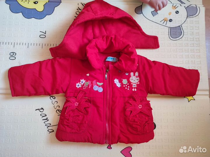 Куртка для девочки 86