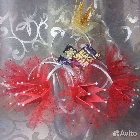 Корона для девочки на ободке