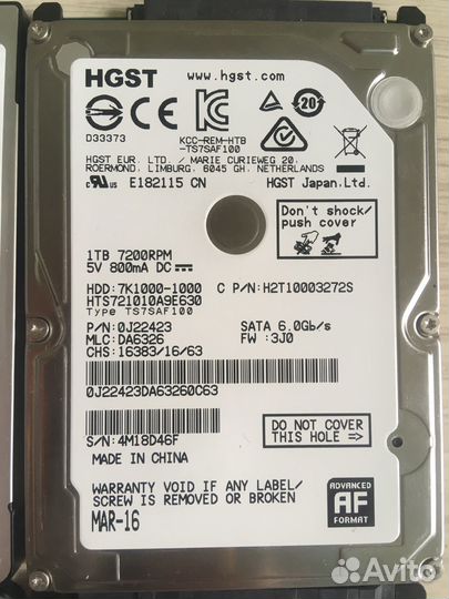 SSD Hdd 2.5-3.5 1tb 2tb для ноутбука и пк разные