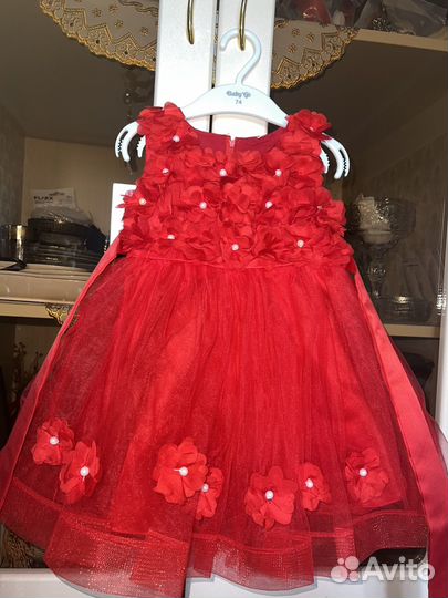 Платье размер 86.92