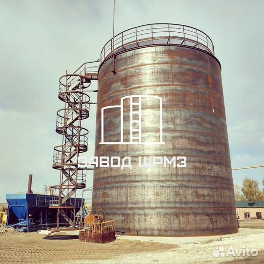 Резервуар вертикальный стальной 700 кубов
