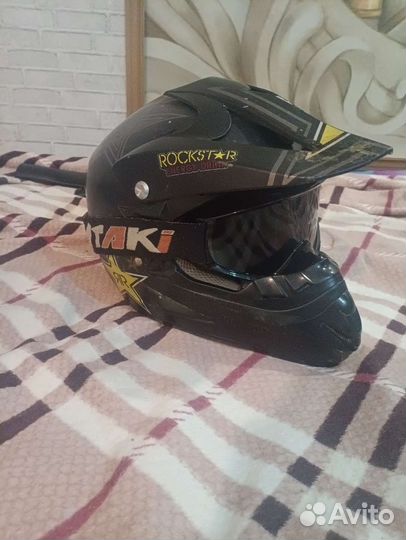 Мотошлем кроссовый