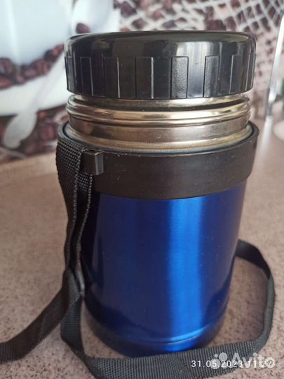 Термос 0.5 л с широким горлом