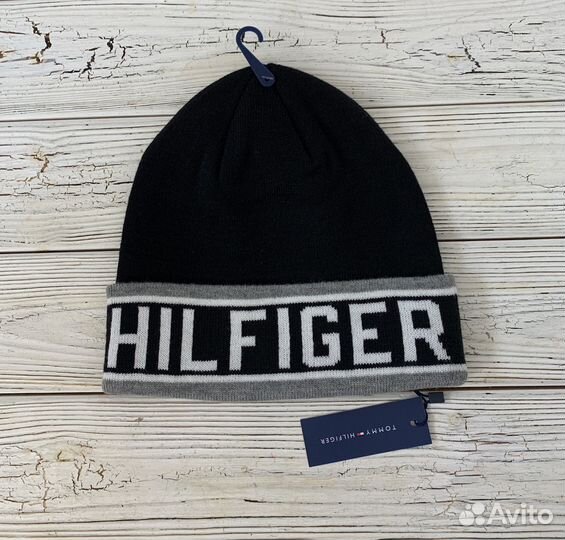 Новая Оригинальная Мужская Шапка Tommy Hilfiger