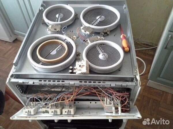 Ремонт варочных панелей, духовых шкафов