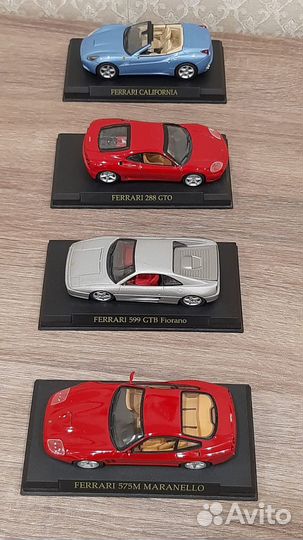 Коллекционные машинки Ferrari