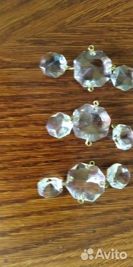 Подвески хрустальные, запчасти для люстр