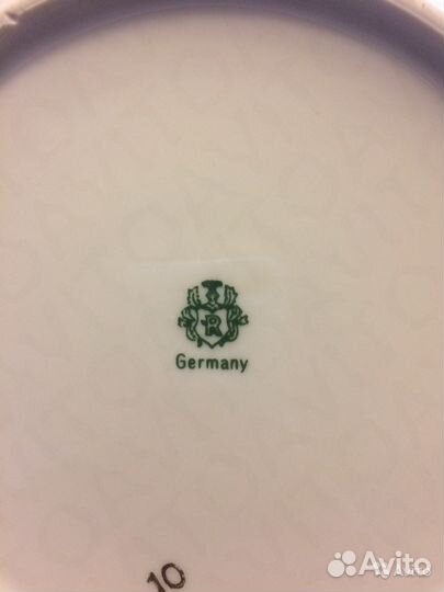 Фарфоровый сервиз Roschtzer Porzellanfabrik Unger