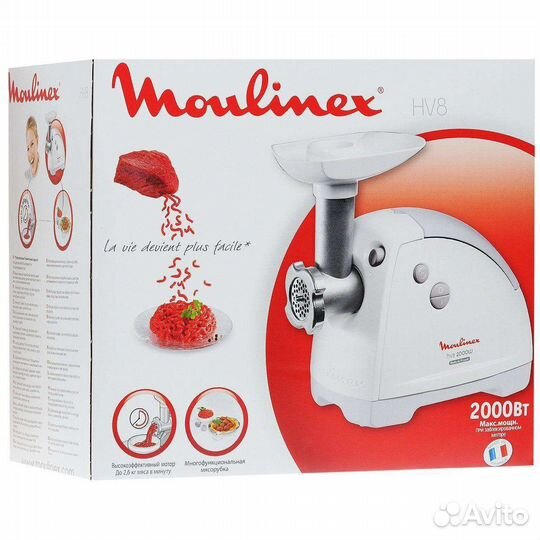 Мясорубка Moulinex HV 8 по запчастям